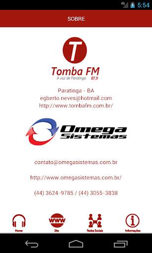 Rádio Tomba FM screenshot 4