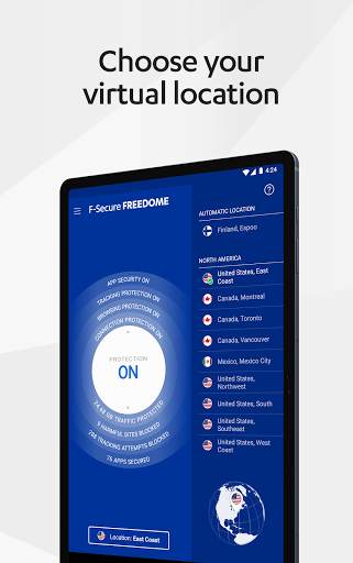 F-Secure FREEDOME VPN screenshot 12