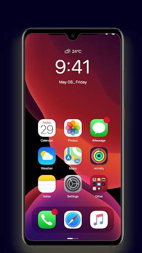 launcher for iso13, ios15 pro screenshot 4