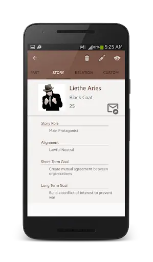 Character Story Planner screenshot 5