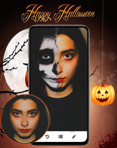 Scary Mask Photo Editor for Halloween screenshot 3