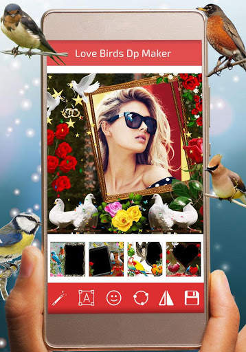 Love Birds DP for Insta/FB 2 تصوير الشاشة