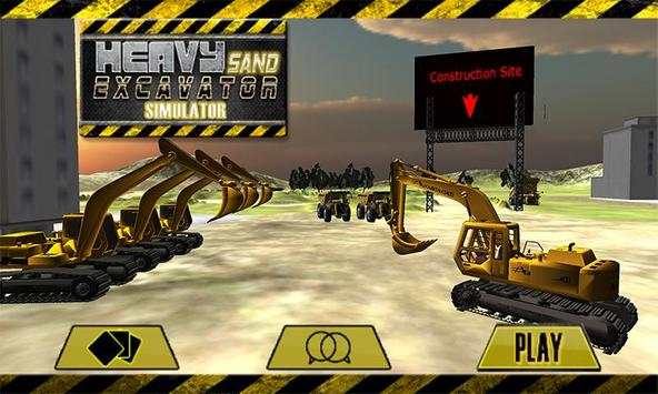 Heavy Sand Excavator Simulator screenshot 1