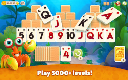 Undersea Solitaire Tripeaks screenshot 9