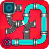 Plumber Crush : Games Pipe, Puzzle Pipe (Beta) logo