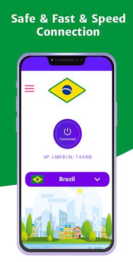 Brazil VPN: Fast VPN IP Brazil screenshot 3