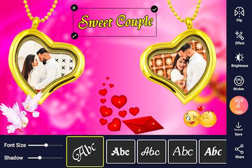 Love Locket Dual Photo Frame screenshot 5