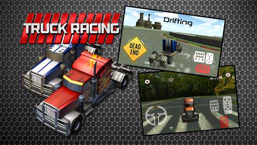 3D Highway Truck Race Game screenshot 1