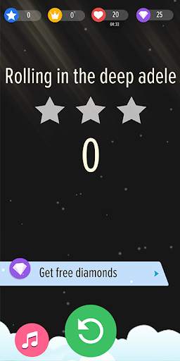 Adele-Magic Piano Tiles screenshot 4