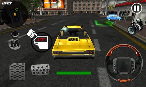 Extreme Taxi Crazy Driving Sim screenshot 4