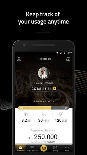 myXL Postpaid screenshot 1