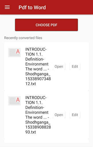 Pdf Text Editor:Edit Pdf words,convert Pdf to text screenshot 1