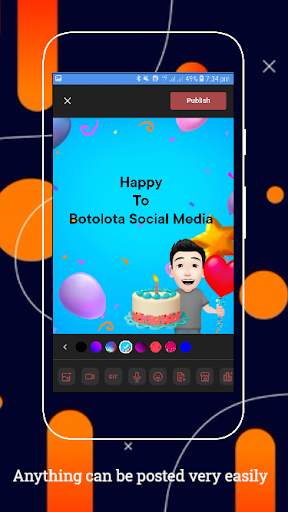 Botolota Social Media With Free Chat Messager screenshot 2