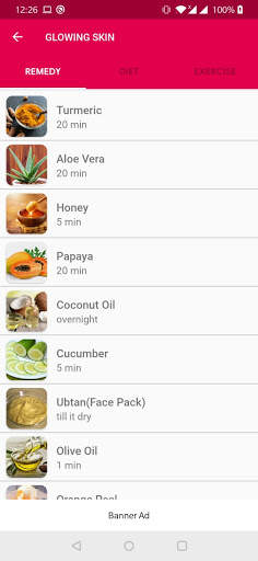 Beauty Tips : Homemade Skin an screenshot 2