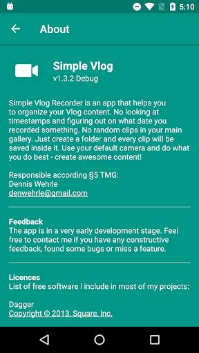 Simple Vlog Recorder screenshot 7