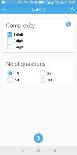 RapidMaths screenshot 4
