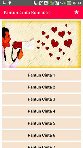 Pantun Cinta Remaja Romantis screenshot 1