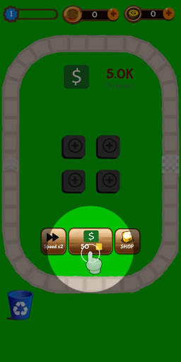 Merge Idle 2048 - Tycoon Games screenshot 1