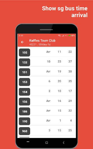 SG Bus Arrival Time : Singapore Bus Transport screenshot 4