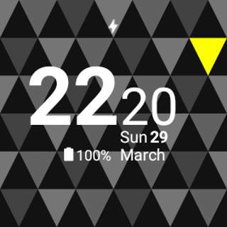Triangular WatchFace screenshot 3