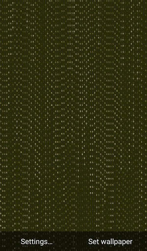 Matrix Rain Live Wallpaper screenshot 2
