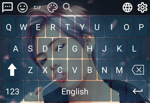 BTS Keyboard Theme स्क्रीनशॉट 6