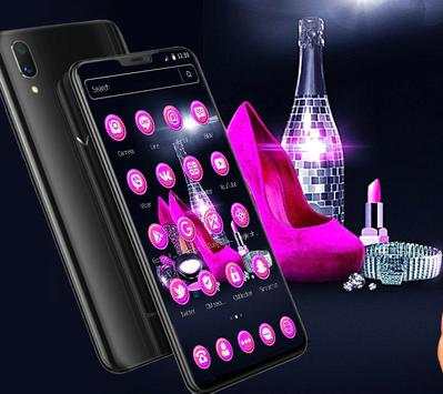 Pink Beauty Luxury Makeup Theme screenshot 1