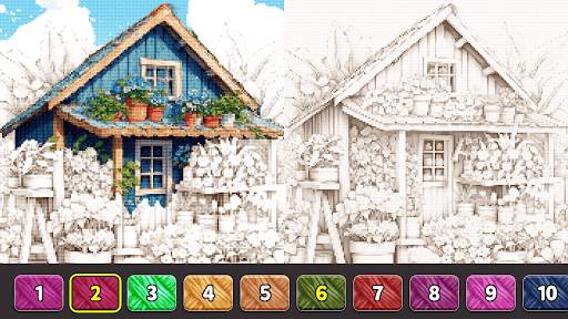 Cross Stitch: Color by Number screenshot 3
