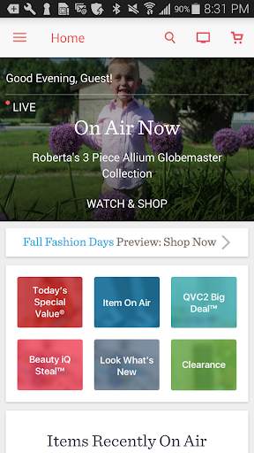 QVC Mobile Shopping (US) screenshot 2