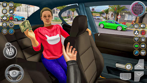 City Taxi Simulator Taxi games screenshot 6