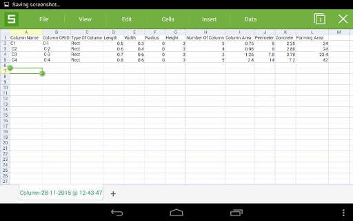 Civil Quantity Estimator screenshot 8
