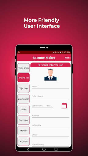 Resume Builder CV Maker 2021 screenshot 3