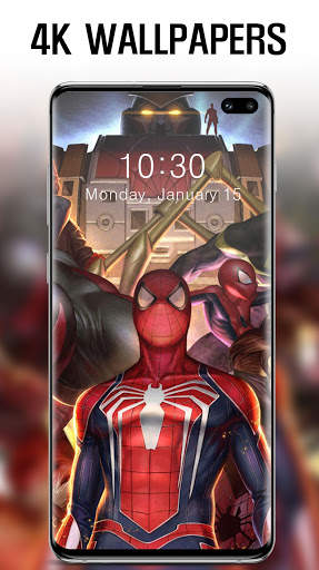 Best Spider Friend Live Wallpaper HD 4K screenshot 3