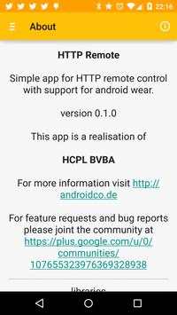 HTTP Remote for Wear screenshot 3