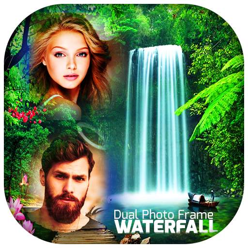 Waterfall Dual Photo Frames 1.5