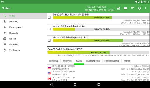 PTorrent Pro - torrent application screenshot 7