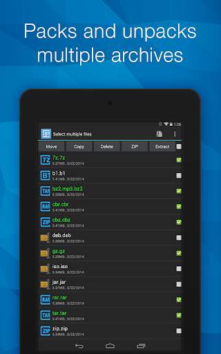 B1 Archiver zip rar unzip screenshot 4