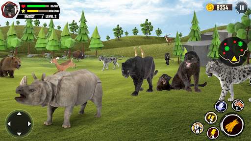 Wild Black Panther Sim 3d screenshot 1