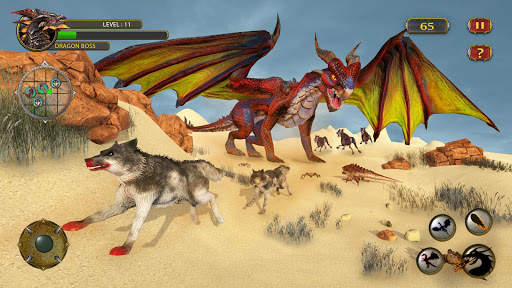Dragon Simulator Attack 3D Game screenshot 10
