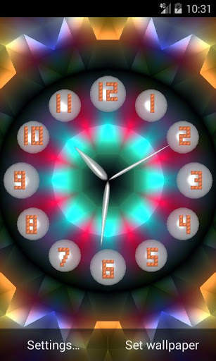 Analog Clock Live Wallpaper screenshot 1