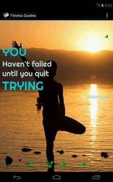 Fitness Quotes screenshot 21