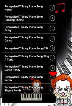 Pennywise IT Scary Piano screenshot 1