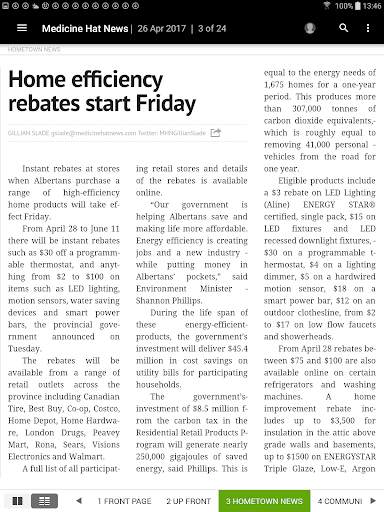 Medicine Hat News e-Edition screenshot 6