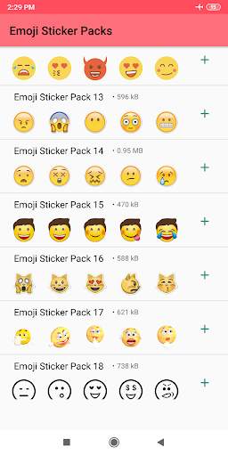 Emoji Stickers for Whatsapp - Emoji WAStickerApps screenshot 1