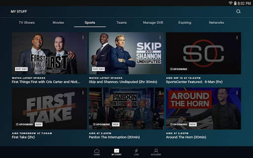 Hulu for Android TV 2 تصوير الشاشة