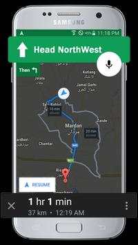 Gps Route Finder, Navigation & Maps 2018 скриншот 4