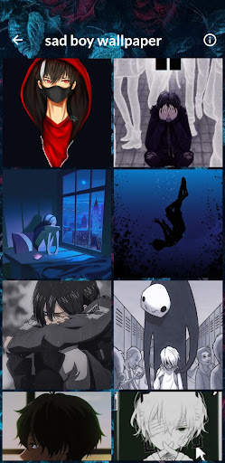 sad boy wallpaper screenshot 3