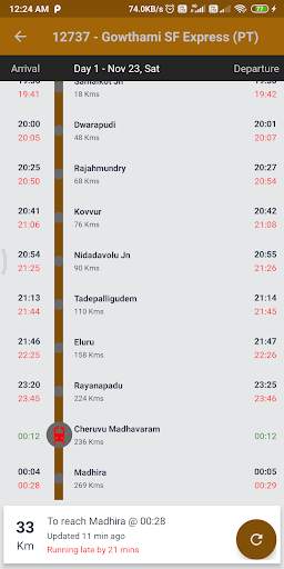 Indian Railway Info screenshot 3