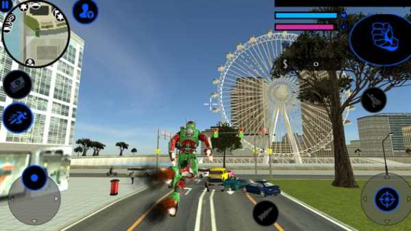 super iron Rope hero screenshot 2