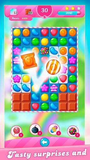 Match 3 Candy Land: Free Sweet Puzzle Game screenshot 2